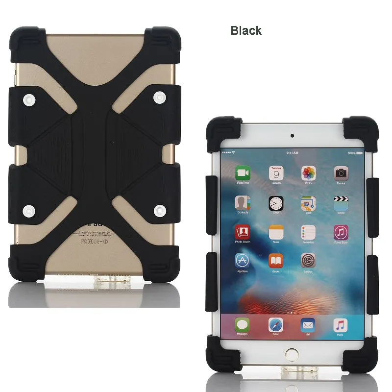 Boîtier de protection de protection de protection anti-choc universel SOFT SOFT SOFT SUPPORT pour iPad mini 7 8 9 12 pouces Tablet Tablet