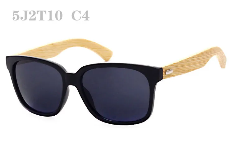 Sonnenbrillen für Männer Frauen Luxus natürliche Bambus Sonnenbrille hochwertige Sonnenbrille Damenmode Sunglases Retro Designer Sonnenbrille 5J2T10