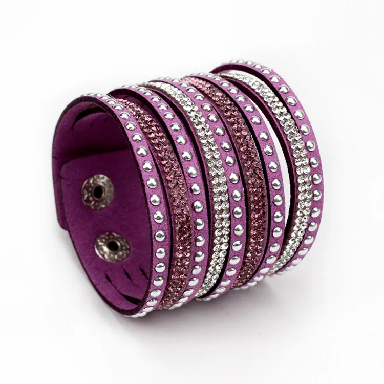 Bracelet de charme pour femmes Bracelettes de bracelet en cuir multicouche en cuir en cuir en cuir Bracelet Bracelet en cuir 4437702