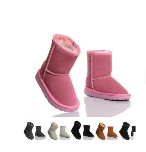 2017 качество грузовой высокой дамы классические высокие сапоги дети ботинок снега сапоги зимние сапоги