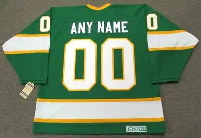  North Stars Jersey Customized with any name & number Vintage Hockey Jerseys Personalized All Stiched 