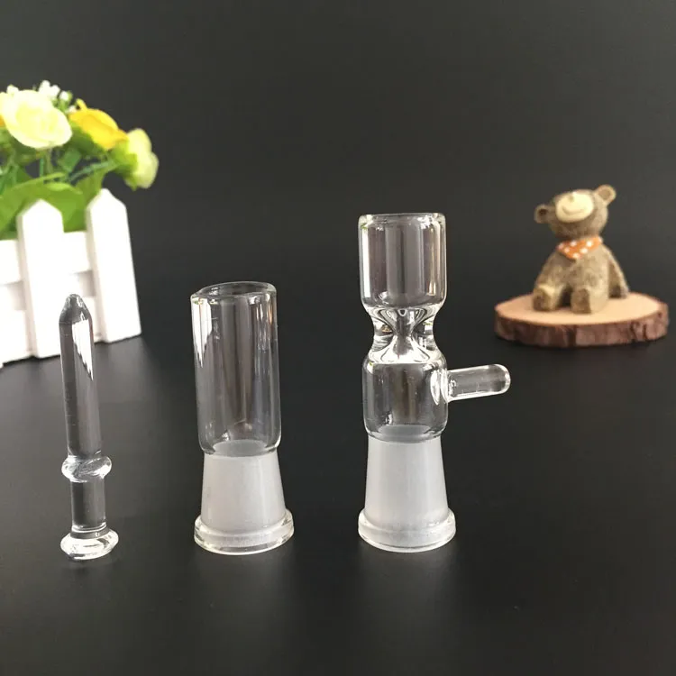 Wholesale 18.8mm Joint Glass Bong With Downstem And Ash Catcher