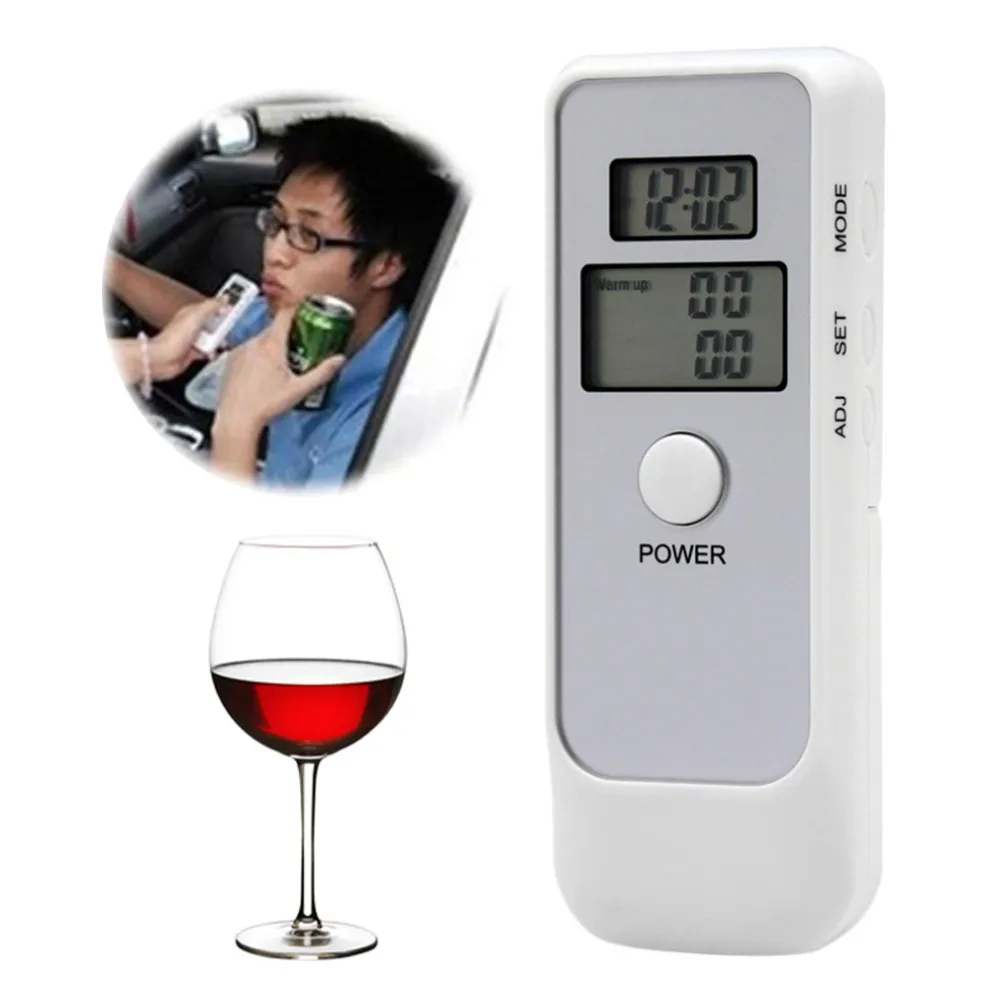 Dispositivo tester digitale per la respirazione con alcool in