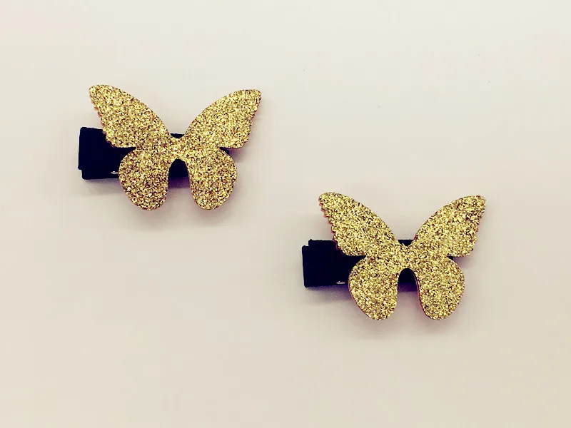 Toute la boutique mode mignon paillettes papillon épingles à cheveux solide mini papillon pinces à cheveux princesse couvre-chef accessoire de cheveux 3005462