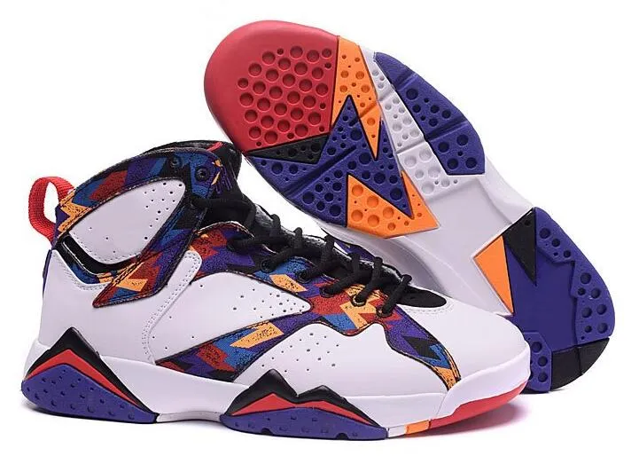 Jumpman 7 7S Basketball Shoes Men Women Purple Infrared Citrus Bordeaux لا شيء سوى صافي Se Quai 54 2024 أحذية رياضية أحذية رياضية 5.5 - 13