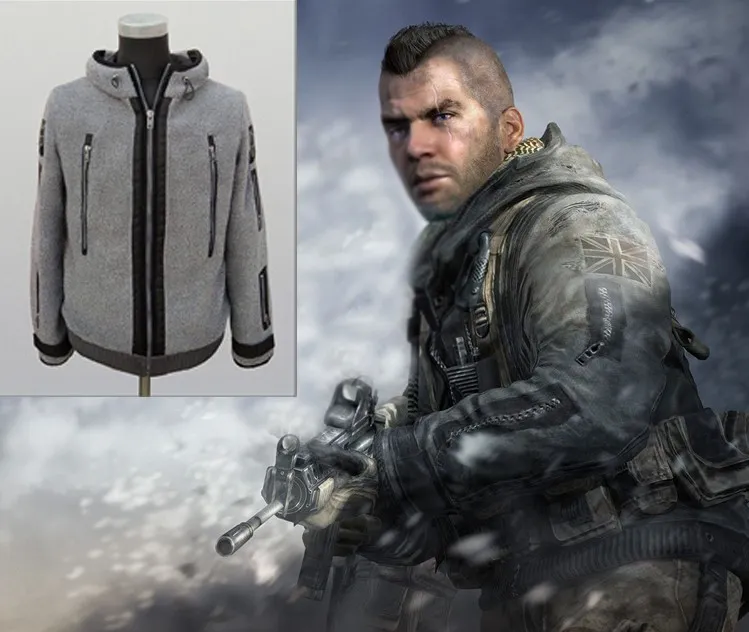 Men's Call of Duty Cosplay Jacket Modern Warfare 2 Task Force 141