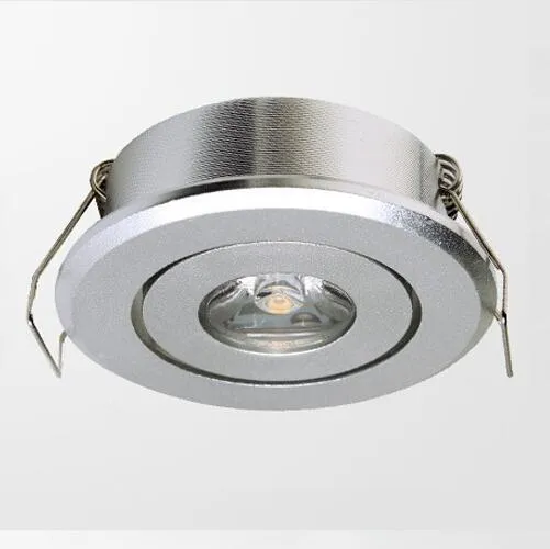 1 W 3 W Mini LED downlight rond plafonniers 110 V 220 V LED panneau lumineux encastré en aluminium lampe blanc chaud