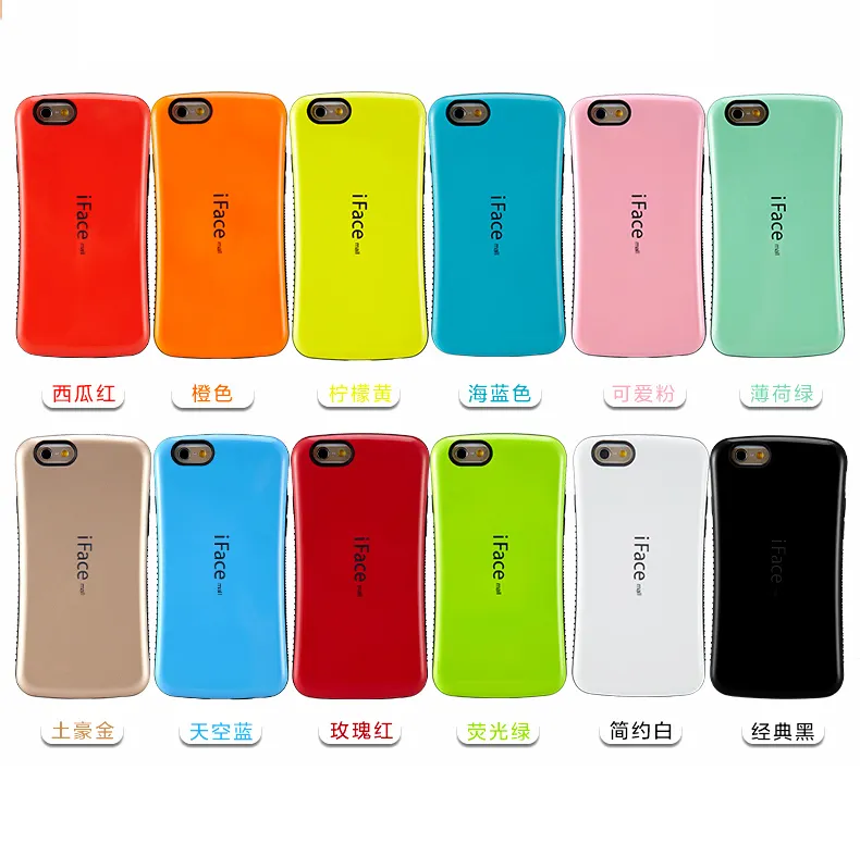 For Iphone 7 Plus I7 Iface Mall Case Shockproof Hybrid Rugged Tough Tpu Pc Armor Gel Cases Cover Shell For Iphone 4s 5s 5c 6 Plus From Ashopping 1 67 Dhgate Com