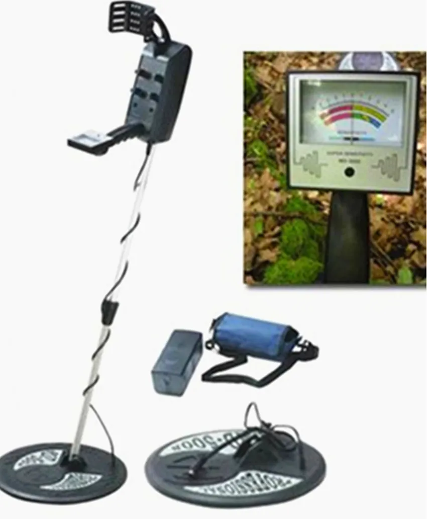 Hot underground metal detector MD-5008 double disc instrument archaeological exploration treasure detector