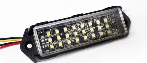 Hoge intensiteit DC10-30V 12W LED Auto Surface Montage Waarschuwingslichten, Strobe Lights, Noodlichten, Lightheads, Waterdichte IP67