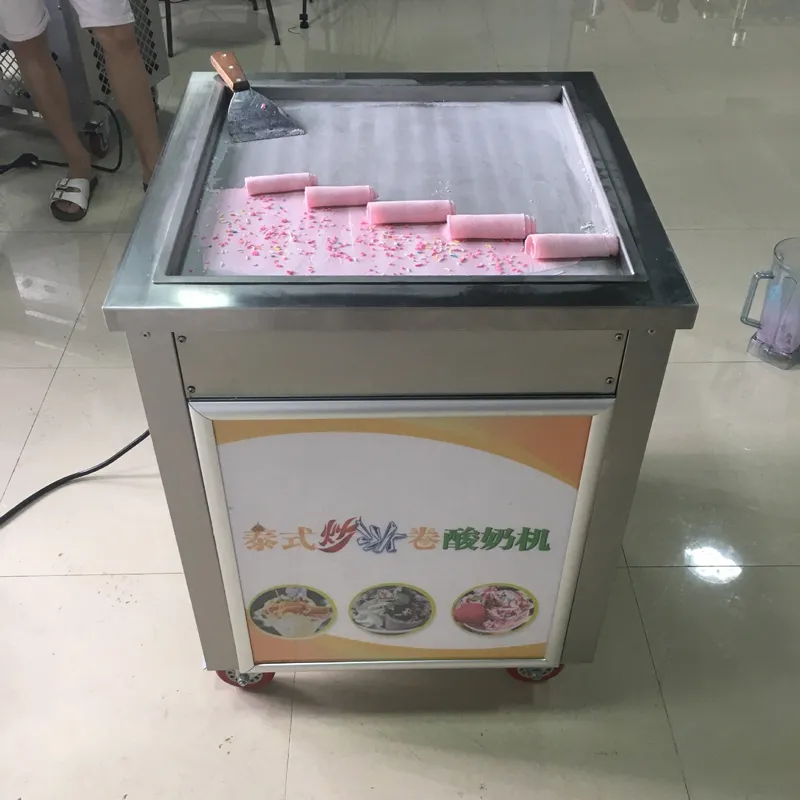 Smart Thai Fried Ice Cream Roll Machine Single 50cm pan