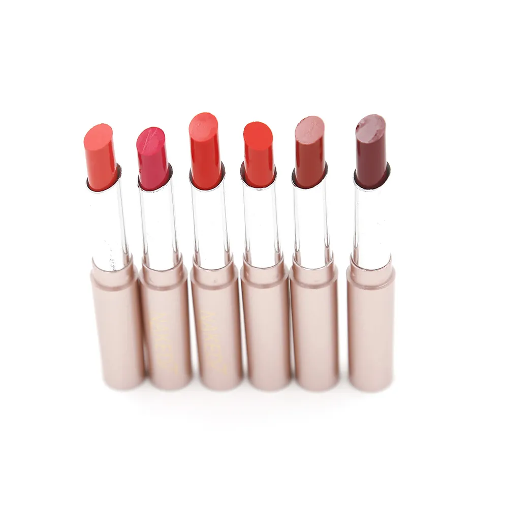 Régulaires de maquillage à lèvres Rouge à lèvres colorés 12 couleurs humides Stick Stick-Stick-Lèvre rouge P8516 NET: 1.7G