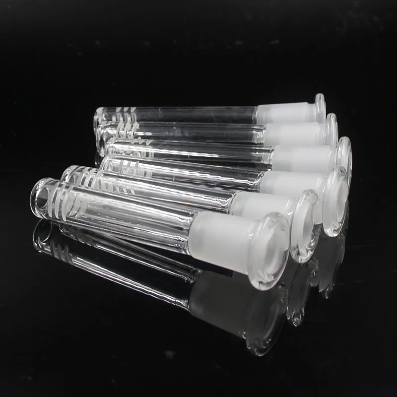 Glas-Downstem-Diffusor/Reduzierer 14,4 mm 18,8 mm Rohrstiel-Glas-Downstems für Glasschüssel-Glasbong-Rauchpfeife