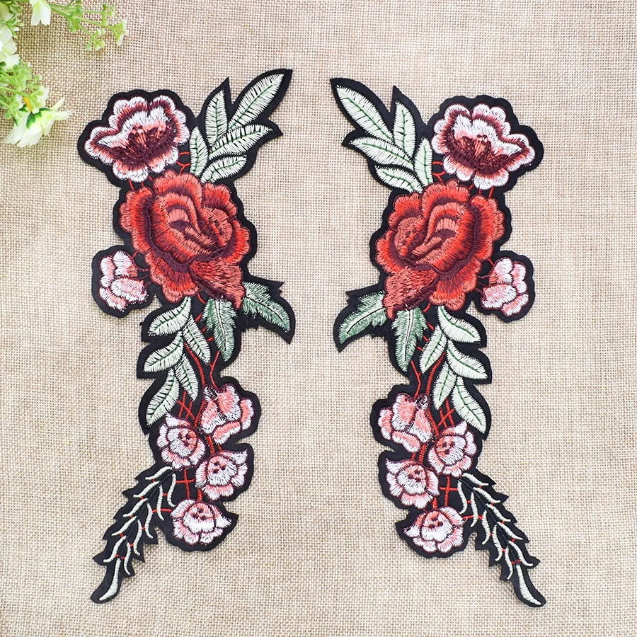 Flower Patches Set Iron On Transfer Applique For Clothing, Bags, And  Embroidered Sweater DIY Sew On Embroidered Stickers From Sadfk, $15.05