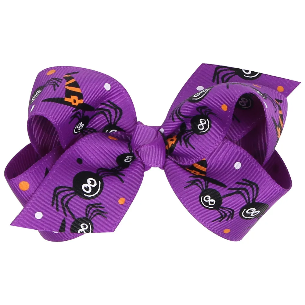 Novas Meninas Abóbora de Halloween presilhas grampos Barrettes crianças aranha acessórios para o cabelo princesa Em Camadas de Grampos de Cabelo Arco C1388