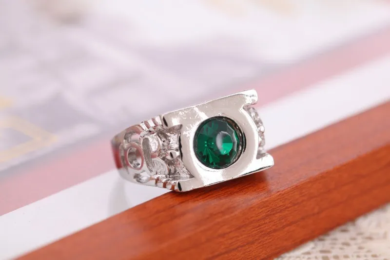 Green lantern engagement ring on sale