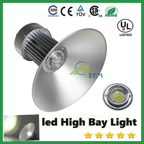 DHL Gratis verzending 150 Watt 200W 100W 80W 50W LED High Bay Light LED LICHT LED Industrial Light High Bay Montage Bridgelux45mil