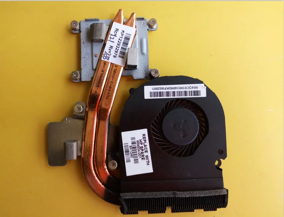 HP pavilion DM4 DM4-3000 CPU için soğutucu soğutucu fan ile 669934-001