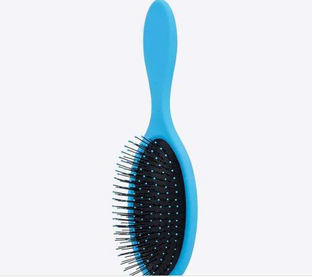 ALTA QUANTIDADE Escova de Cabelo Seco Molhado Detangler Escova De Cabelo Pente De Massagem Com Airbags Pentes Para Cabelo Molhado Chuveiro Escova B537