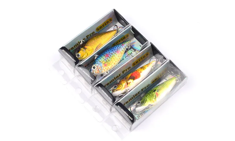 Shallow Sink ABS Plastic VIB Fishing Lure With 3D Eyes 86g 65cm Fly Fishing vibra bass Crank Bait Fishing Tackle9523945