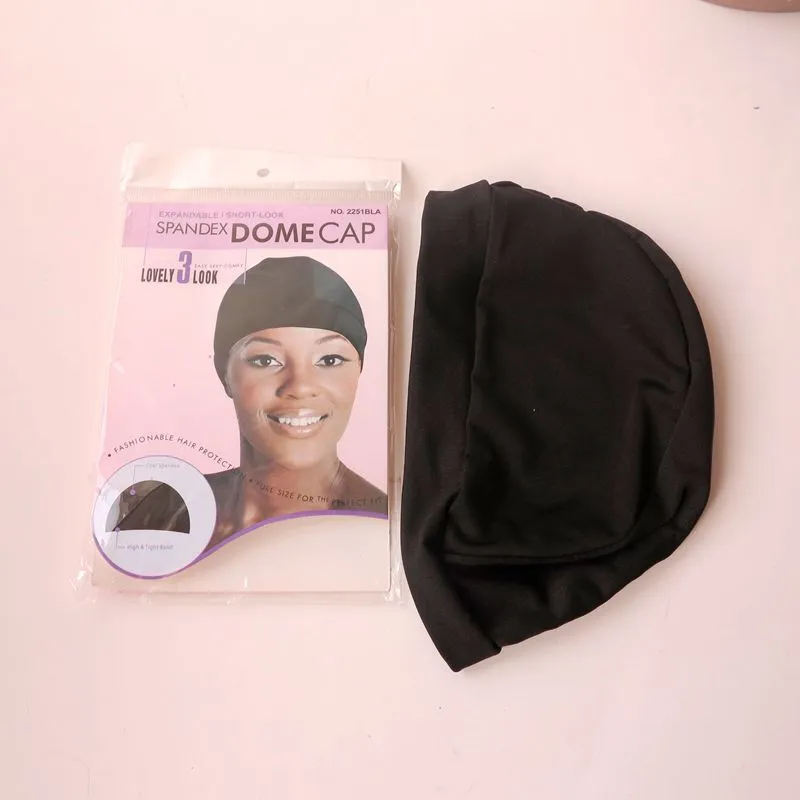 Spandex Dome Cap voor Pruik Cap Snood Nylon Strech Hairnets Pruik Caps voor het maken van pruiken Lijmloze haarnet pruik voering