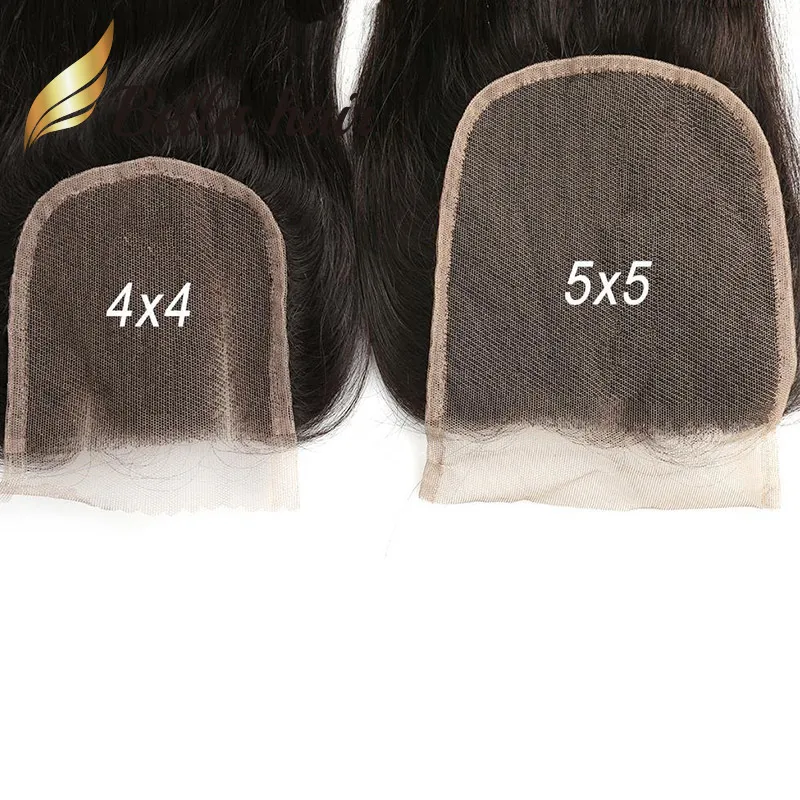 Brasilianisches Haar, lockiges Wellen-Top, Spitzenverschluss, Stücke, natürliches Schwarz, HD, Schweizer, peruanisches Haar, vorgezupfter Verschluss, 20,3–55,9 cm, Bella Hair Factory, 12,7 x 12,7 x 15,2 cm, 2024 im Trend