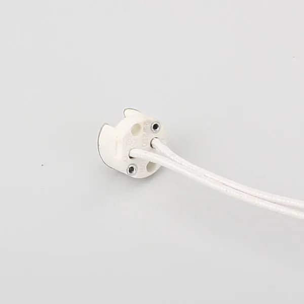 G4 Ceramic Wire LED Halogen Lamp Holder Base Connector 20CM MR16 MR11 From Rbled 0.35 DHgate.Com