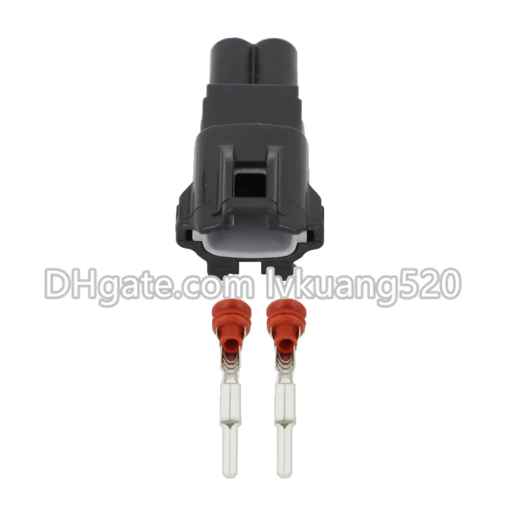 2-pins vrouwelijke en mannelijke auto waterdichte elektrische bedrading harnas connector zekering doos met terminals DJ70219Y-2.2-11 / 21