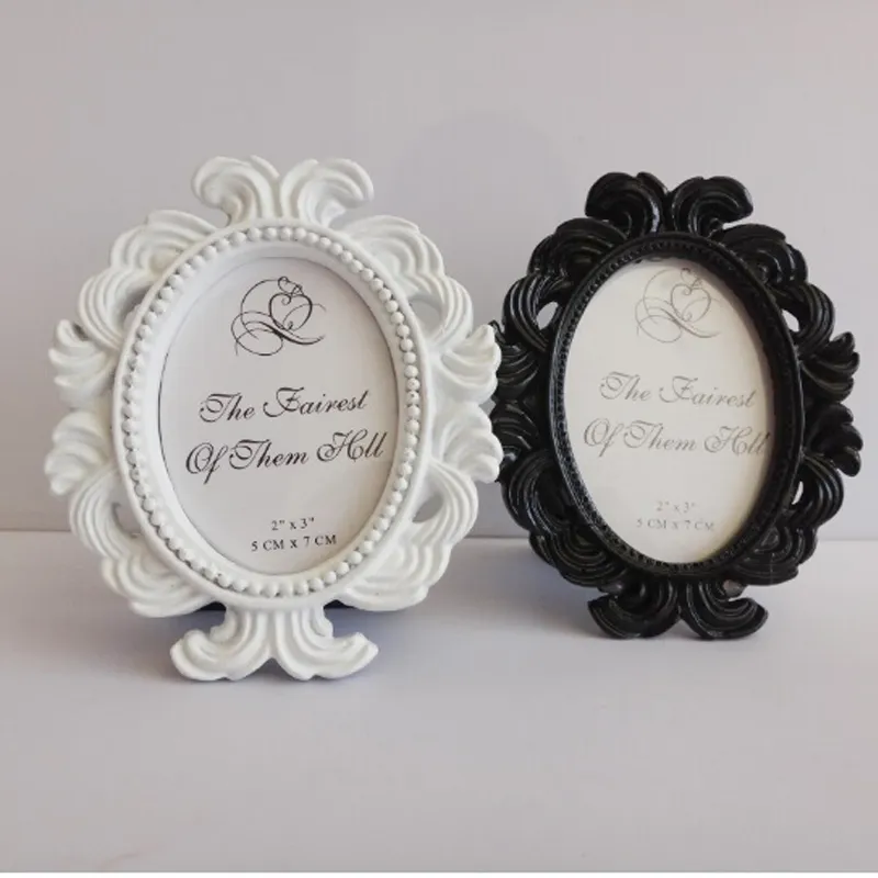 バロックスタイル ホワイトフレーム 2個セット バロックスタイル ホワイトフレーム 2個セット