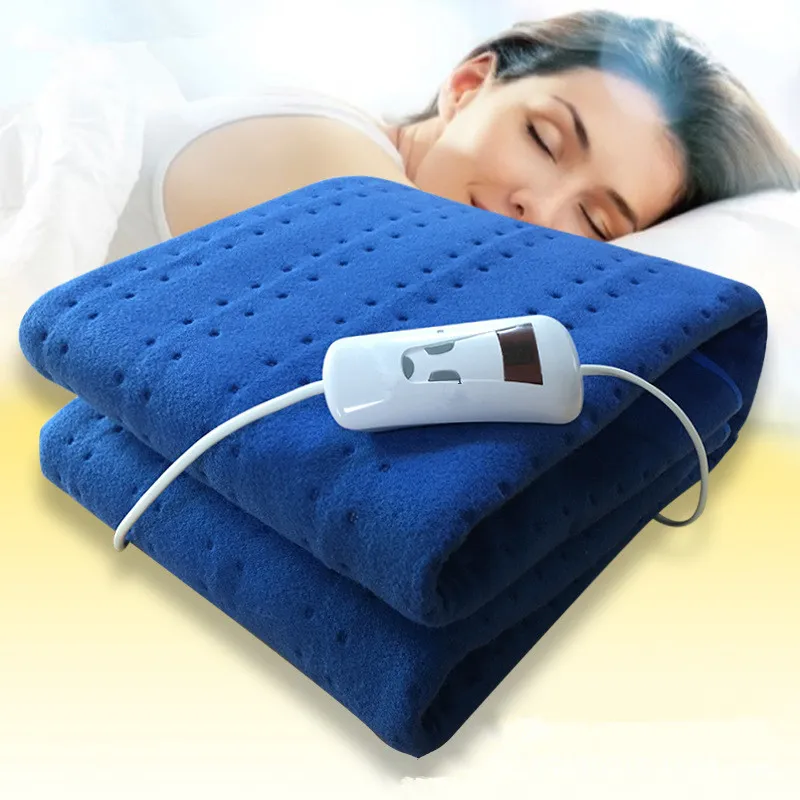 Super Comfy Luxury Electric Blanket Under Heated Washable Single Double King Bed Electric Blanket Single Intelligent Temperature Control