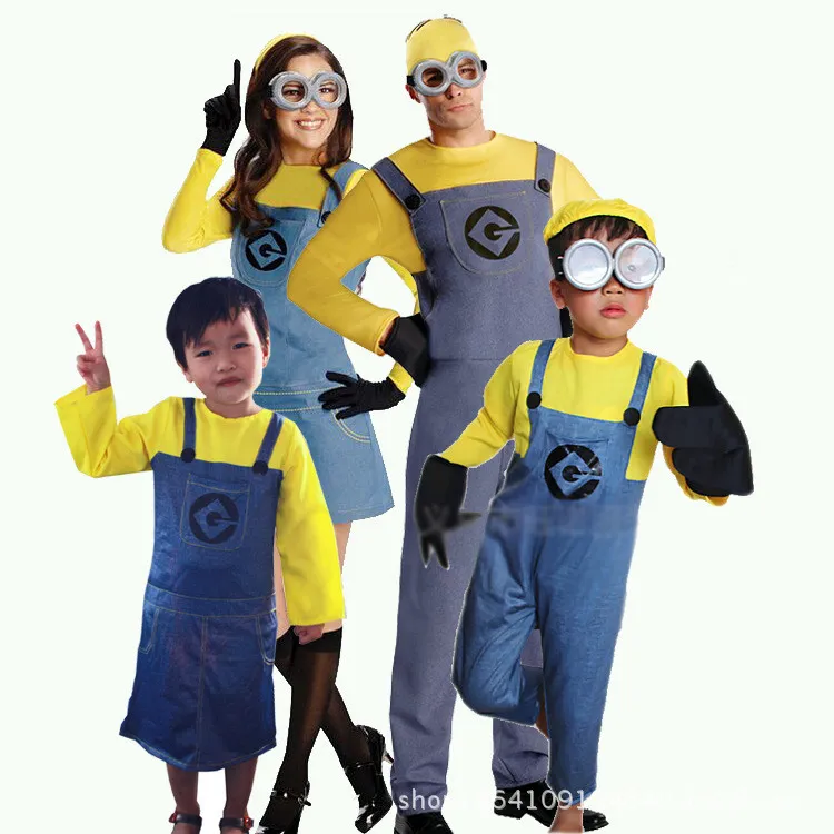 Полный Комплект Гадкий Я Миньон Косплей Фильм Миньоны Одежда.