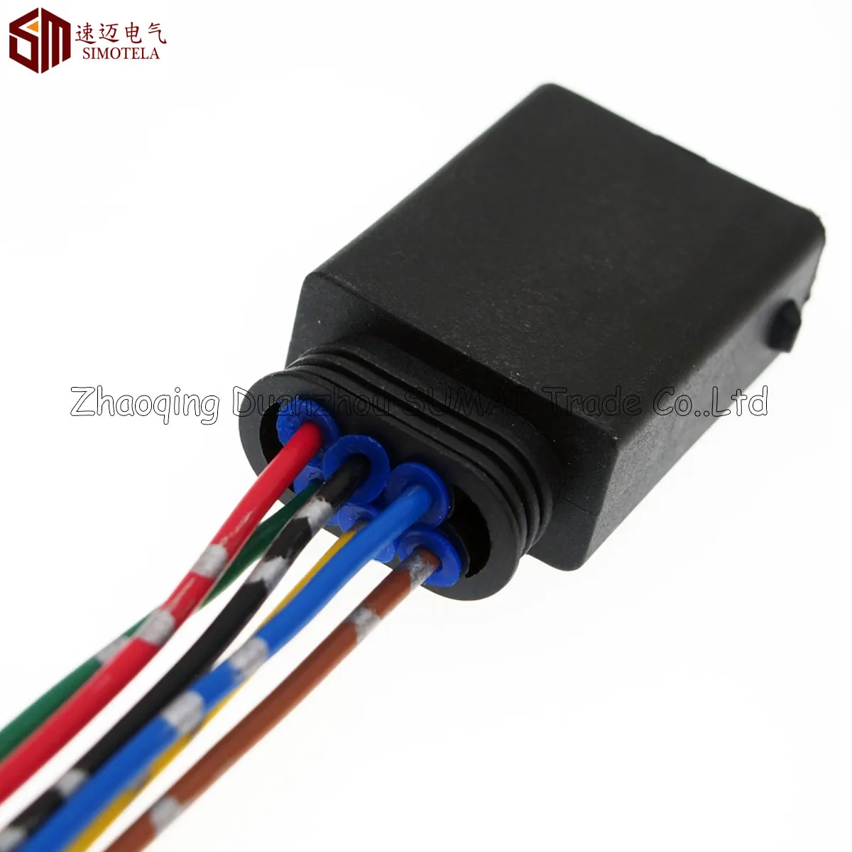 AMP 6PIN 1.0mm złącze samochodowe, czujnik restrykcyjny / przepustnica z kablem miedzianym 10 cm, Car Temp Electrical Złącze do BMW, Benz, Buick, Hyundai