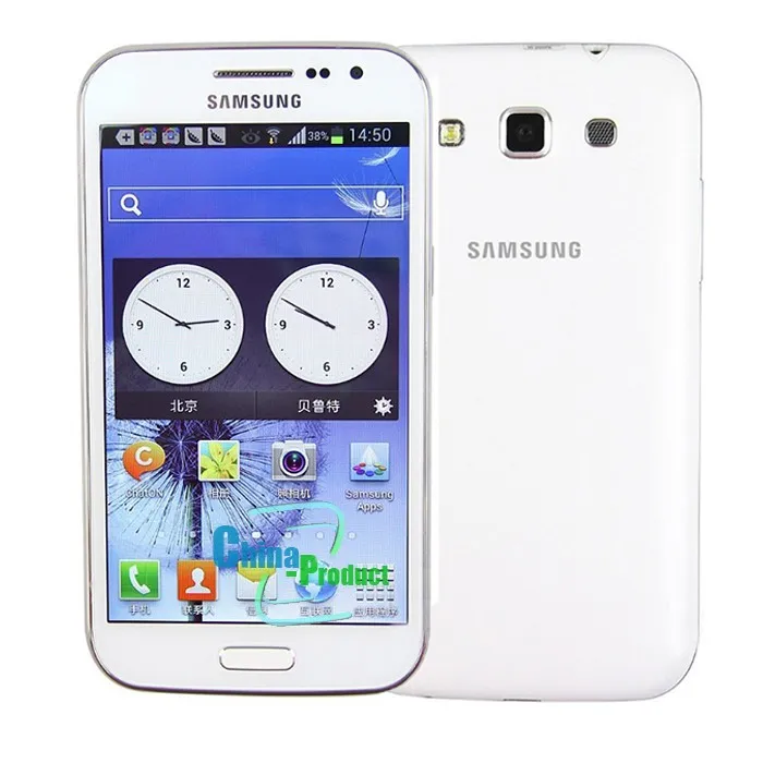 Renoverad Samsung Galaxy Win i8552 Mobiltelefon 4.7inch 1g / 4g Quad Core 5.0mp Camera Dual Sim Android 4.1 Olåst telefon