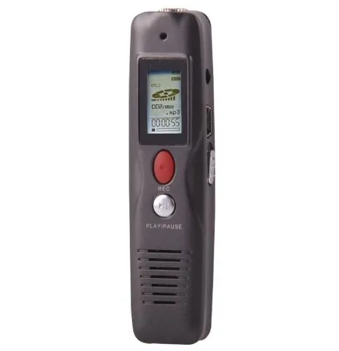 VM88 Mini Professional 8GB LCD Digital Voice Recorder with VOR MP3 Player(Black) free shipping