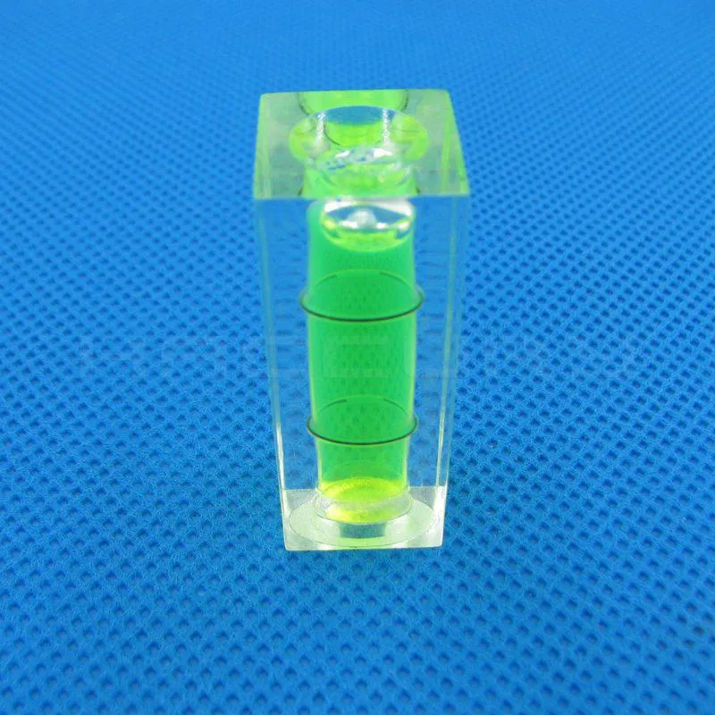  15*15*40mm Square Level Bubble Spirit Level bubble level Green Blue Red Color