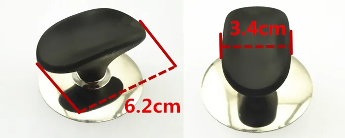 pentola a vapore pentola zuppa maniglia del coperchio in vetro padella rimovibile parte di riparazione universale pentole l'orecchio