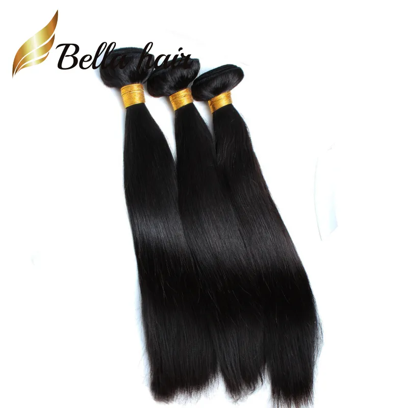 Solo a USA Cheap Treccia Donatore Braid Capelli 100 Indiani Estensioni dei capelli umani 12-14-16-18-20-22-24 pollici le donne nere Bella Capelli 3/4 / lotto