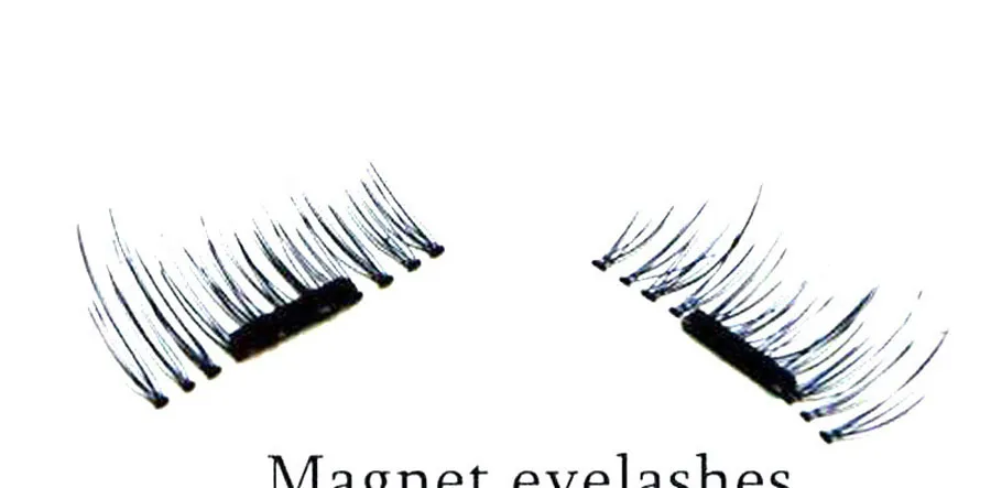 Magnetic Eyelashes 3D Mink handmade lashes no glue easy remove False Eye Lashes Extension Super Natural Long Fake Eyelashes