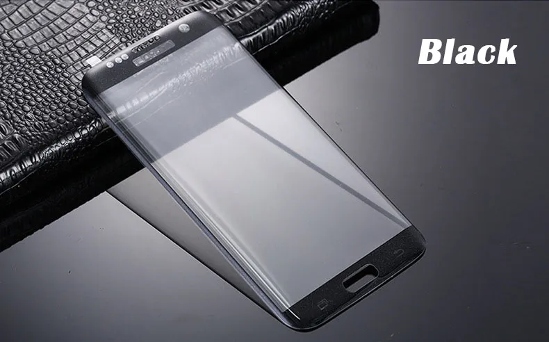 En gros 3D couverture complète de haute qualité Ultra-mince véritable protecteur d'écran en verre trempé pour Samsung Galaxy S6 S7 edge