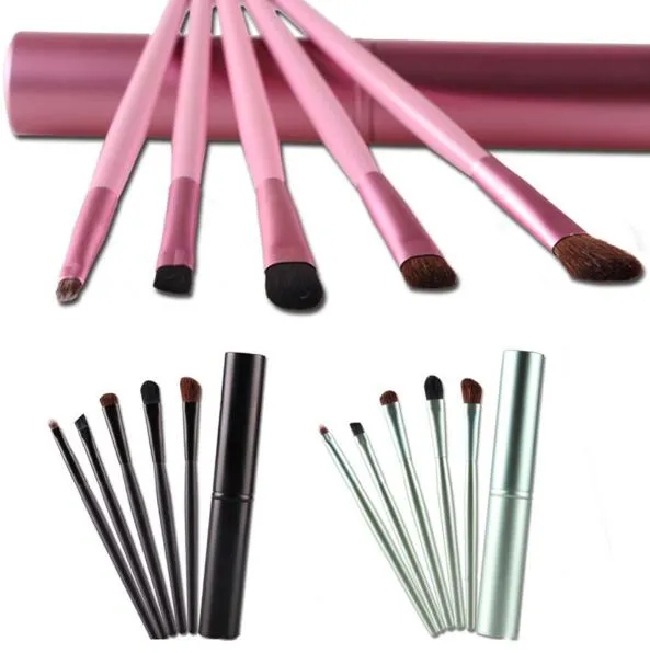 Pony Hair Pro Eyeshadow Brushes For Beginners Set Black Soft Eyeshadow