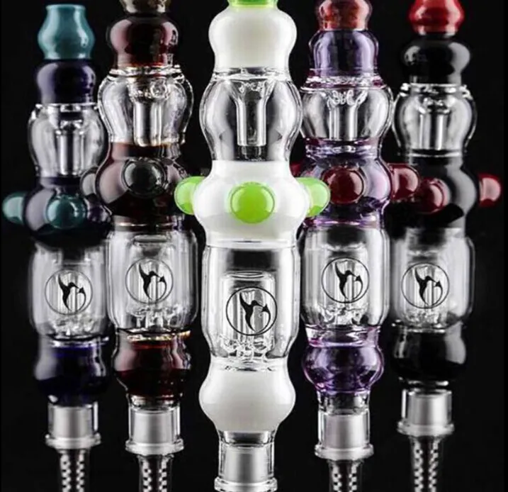 Super Nectar Collector 2.0 Kit 14m with Titanium Tip Titanium Nail Inverted Nail Grade 2 Dab Straw Concentrate Glass Water Pipe