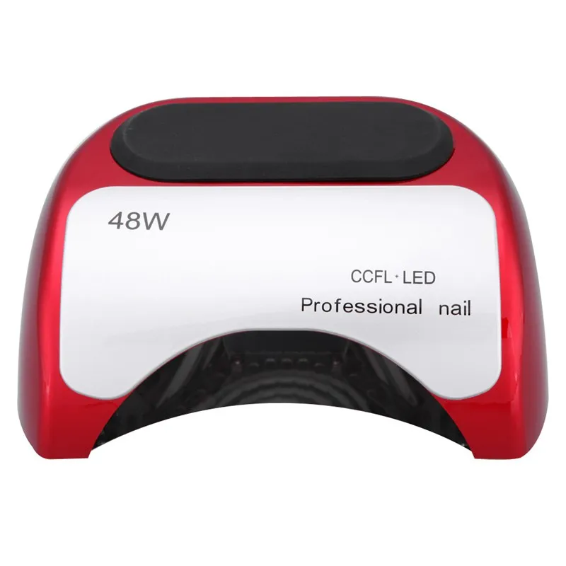 6 kleuren CCFL 48W LED Licht Beste Curing Nail Dryer Nail Art Lamp Zorg Machine voor UV Gel Nagellak 16 stks / partij DHL GRATIS