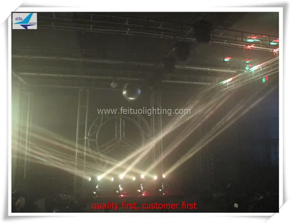 LED Spider Beam Moving Head 12W RGBW 4In1 3 * 3 Roterbar LED-ljus för disco Night Dance Party Bröllopskonsert
