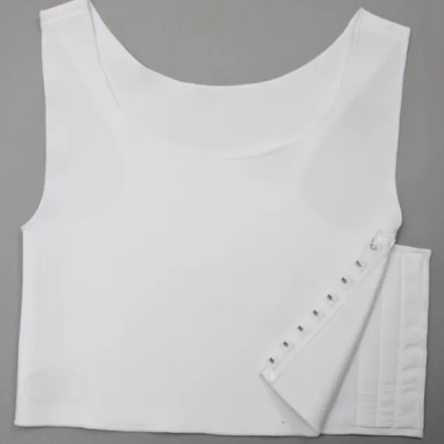 Vente en gros-Livraison gratuite Superflat Les GL Lesbian Chest Binder Tomboy Slim Fit Vest S ~ 4XL