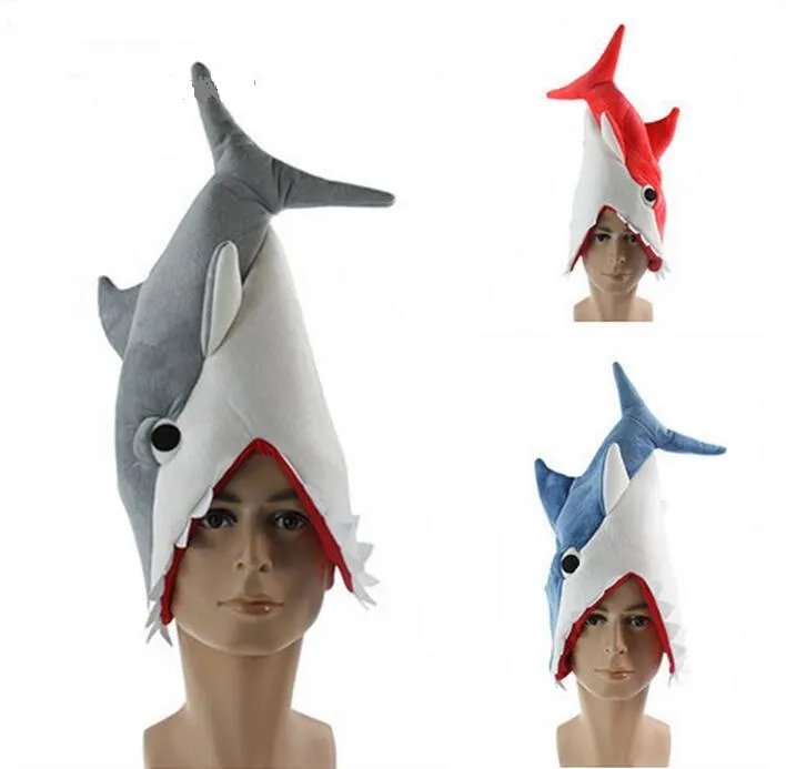 Novelty Shark Costume Hat Shark Hat Fish Cosplay Costume Hat Hallowmas