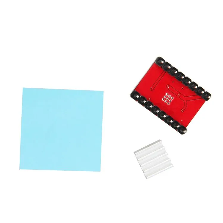 Verde / Vermelho A4988 Stepper Motor Driver Módulo para 3D Impressora Reprap w / dissipador de Calor B00174 BARD