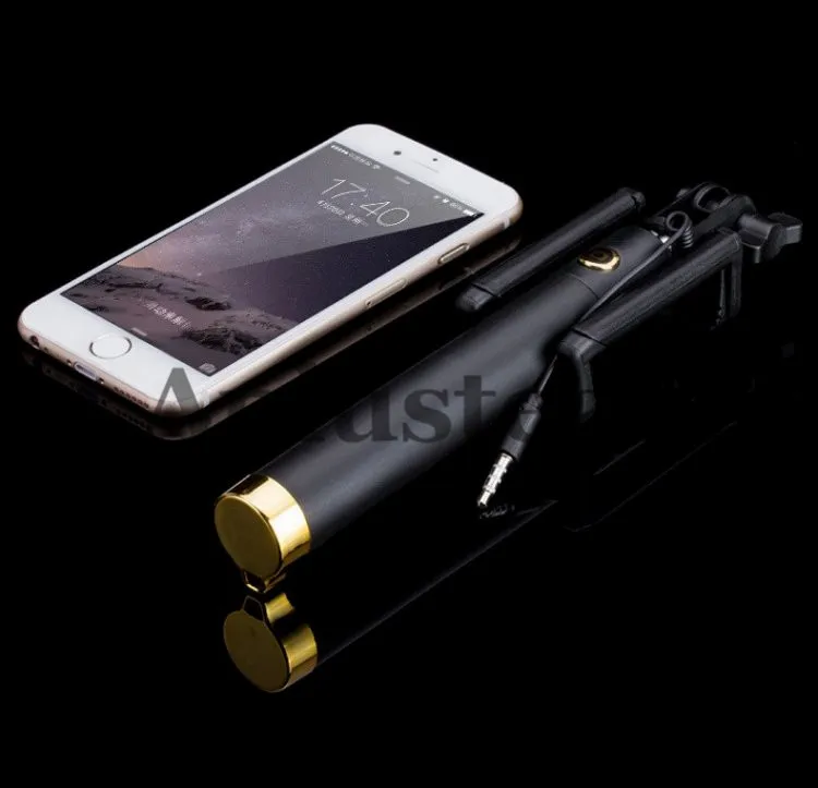 Einbeinstativ Selfie Stick Erweiterbar Handheld Shutter Kamera Remote Smart Integrierte Selfie Einbeinstativ für iPhone 6S 5 S Samsung S6 S5 HTC