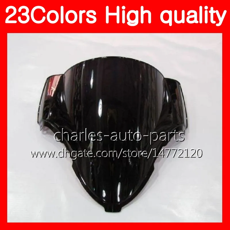 100% новый мотоцикл ветровое стекло для SUZUKI GSXR1300 Hayabusa GSXR 1300 96 2002 2003 2004 2005 2006 2007 хром Черный прозрачный дым лобовое стекло