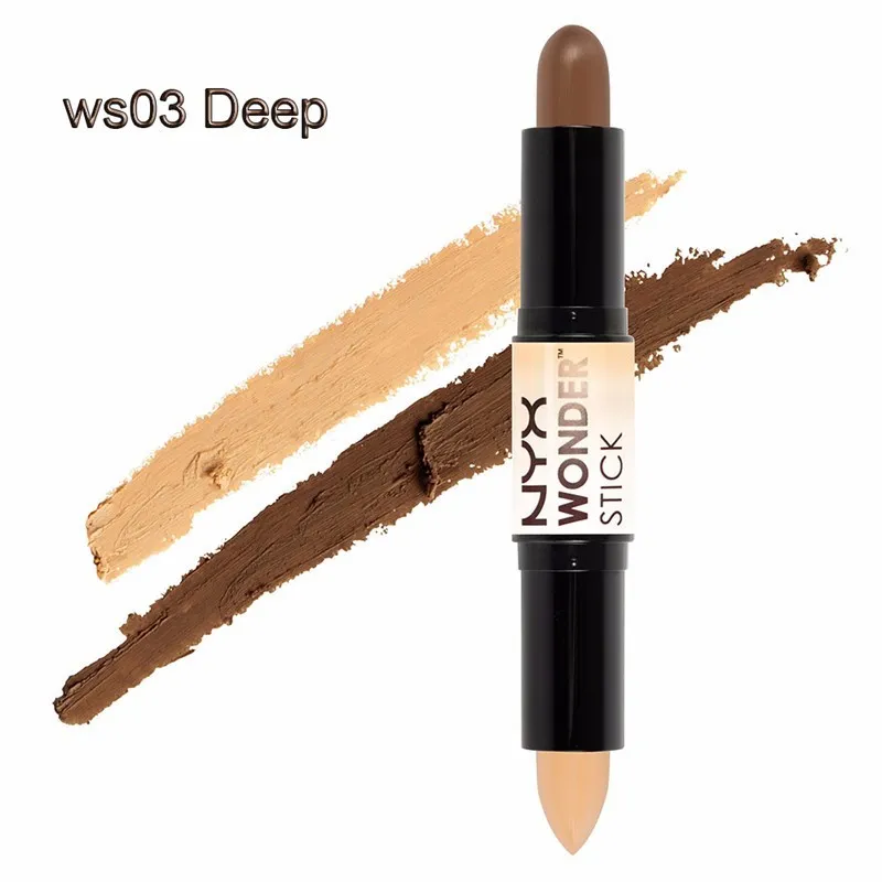 Nouveau Wonder Stick bronzant surligneur bâton Double tête ombre Contour Double couleurs bâton bronzant visage maquillage 4 Styles