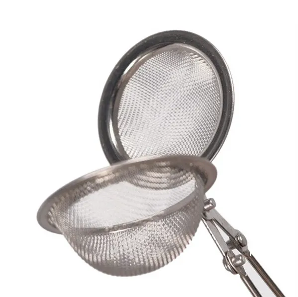 Edelstahl -Teesieb mit Griff für lose Blatt Tee feinem Mesh Tea Bugs Filter Infuser8104344